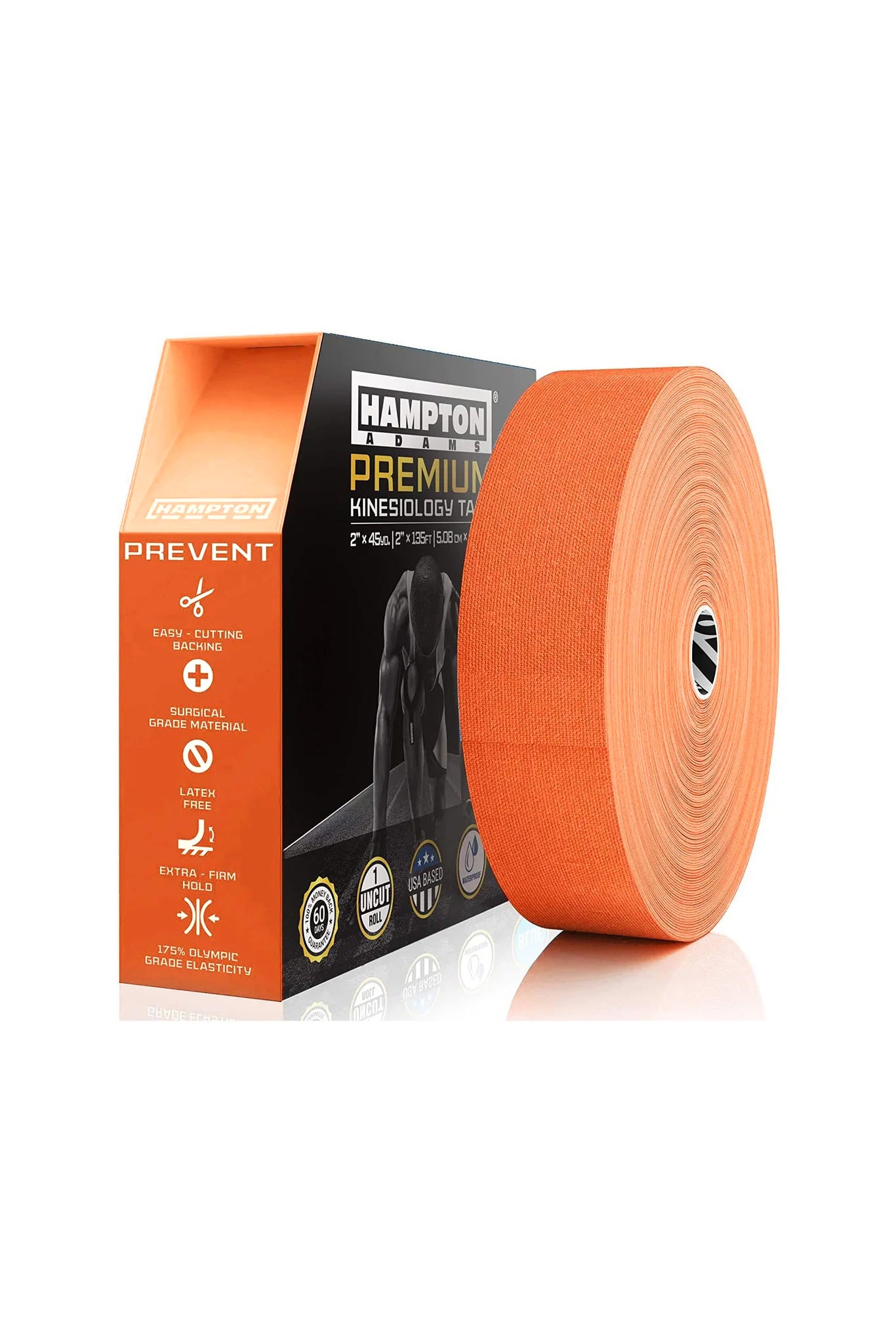 Hampton Adams | Orange Kinesiology Tape