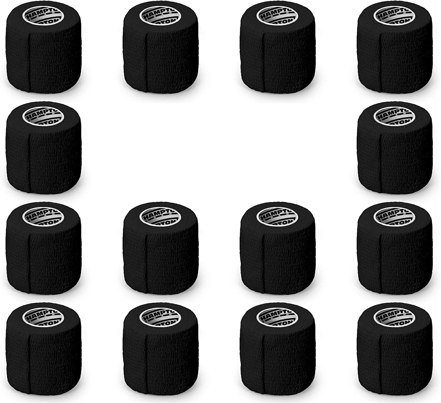 Hampton Adams | 14pcs of Black Self Adhesive Bandage