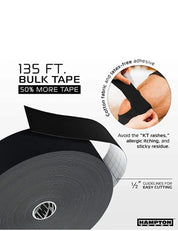 Hampton Adams | Black Kinesiology Tape