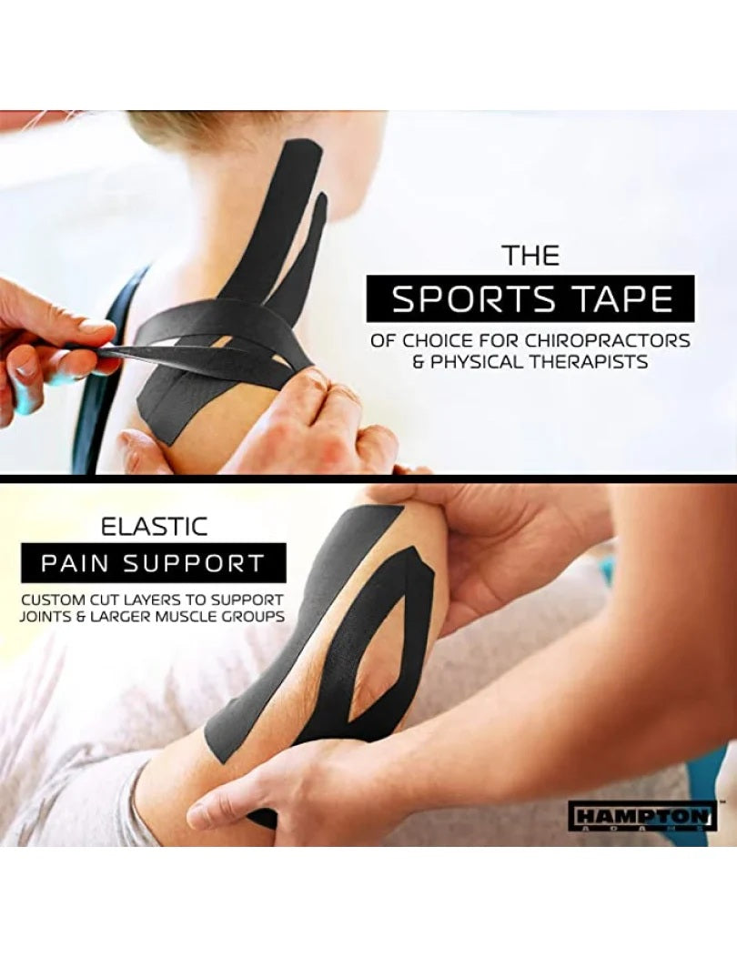 Hampton Adams | Black Kinesiology Tape