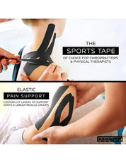 Hampton Adams | Black Kinesiology Tape