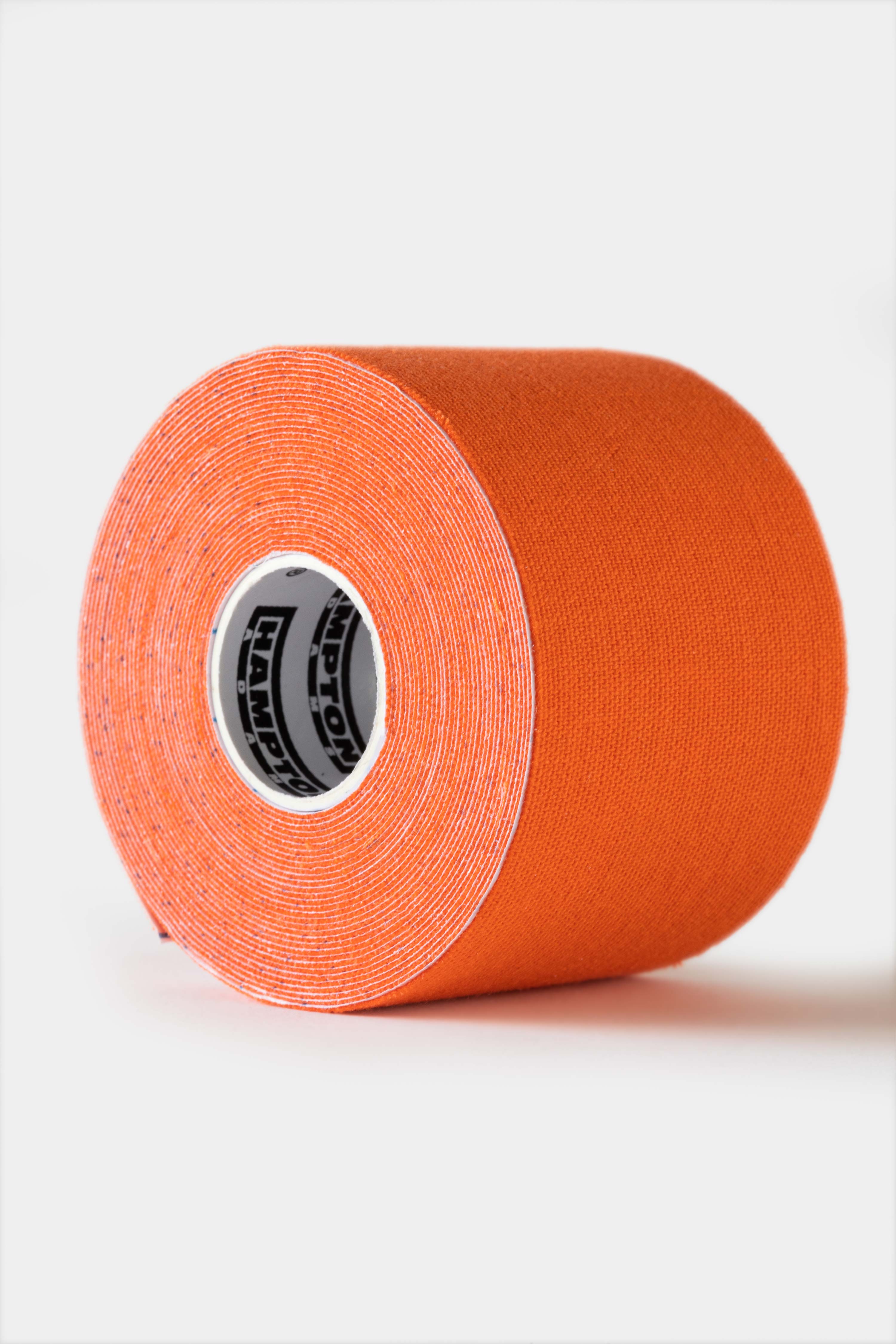 Hampton Adams Kinesiology Sports Tape | 16ft Orange Tape Roll