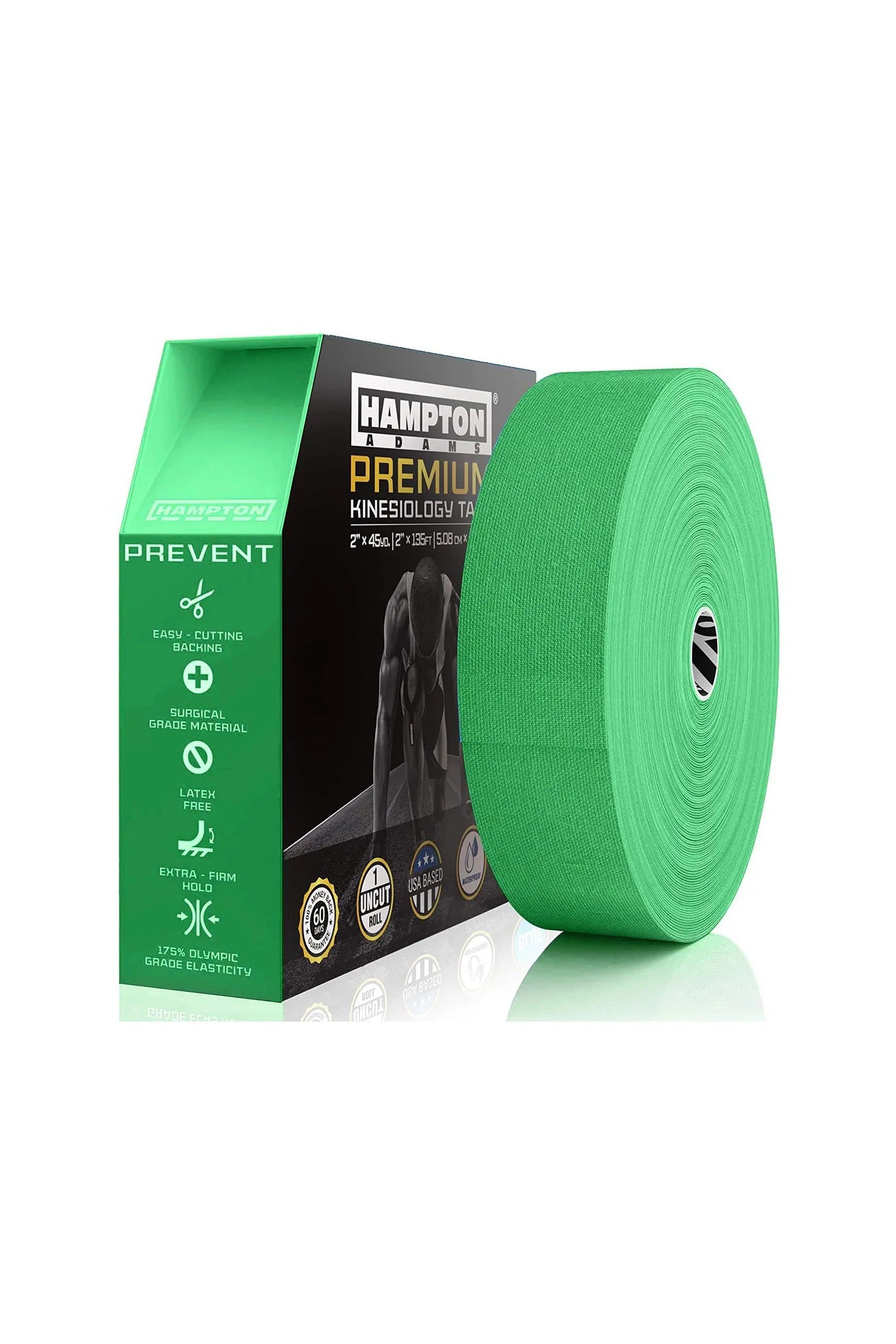 Hampton Adams | Green Kinesiology Tape