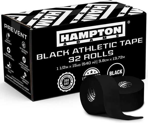 SPORTTAPE 3 Rolls Weightlifting Thumb Tape - Black