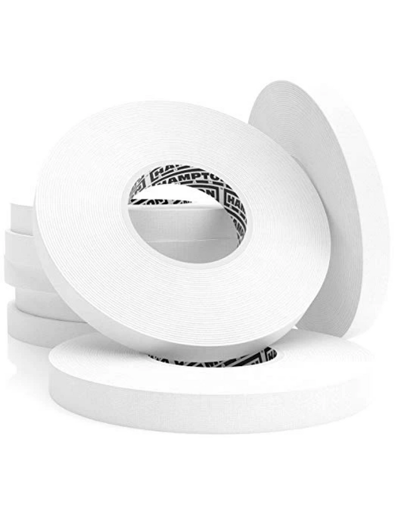 White Athletic Tape (6 Pack 0.5 10 Yards) - Finger Tape - Medical Tape -  Foot Tape - No Sticky Residue & Easy to Tear - for Rock Climbing,  Jiu-Jitsu